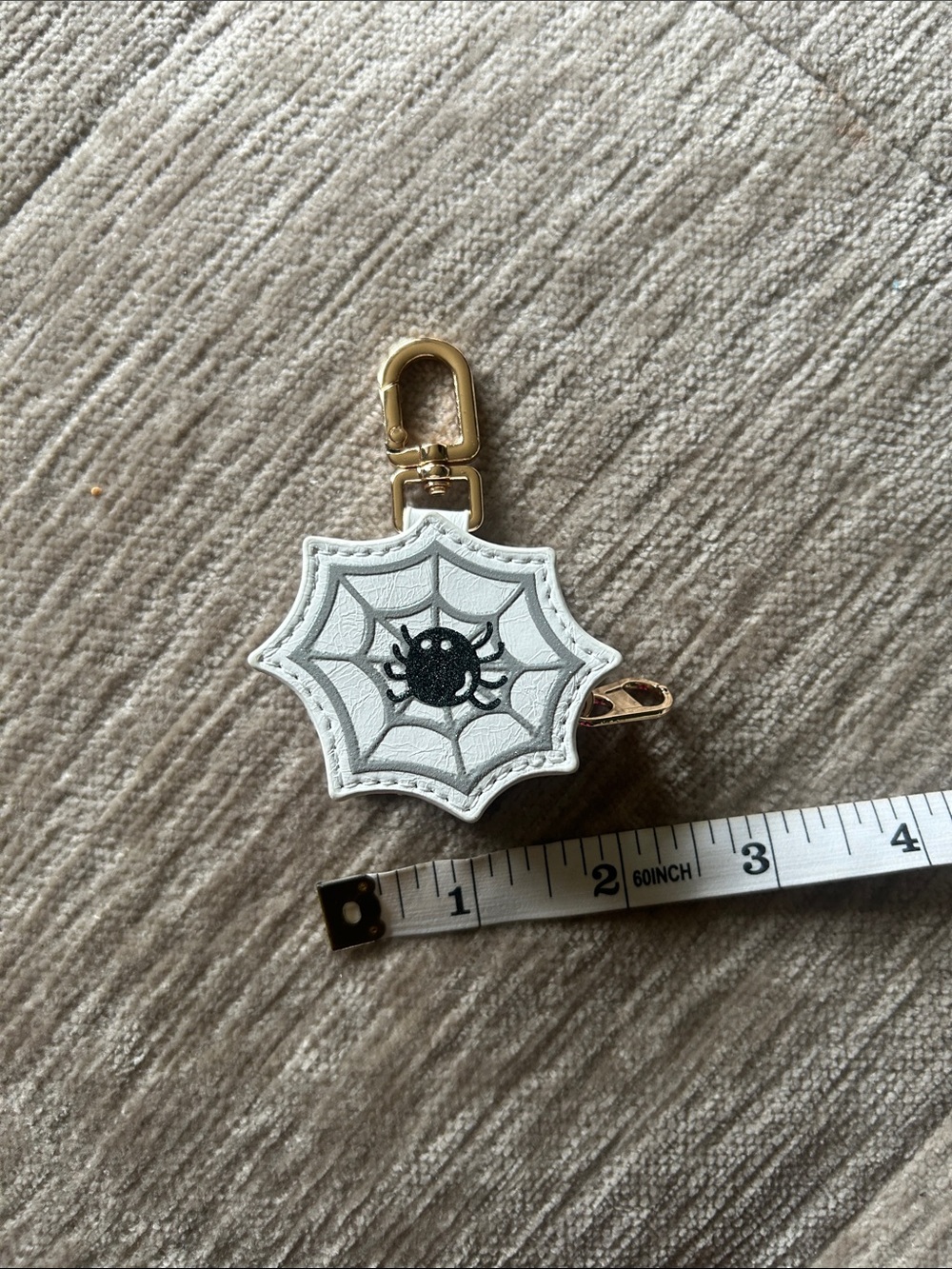 NEW Spider Bag Charm Coin Keychain - Picture 6 of 6